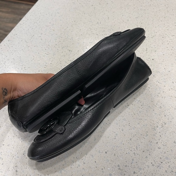 Michael Kors Leather Flats - Picture 2 of 8